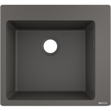 Кухонная мойка hansgrohe S51 S510-F450 врезная 43312290, серый камень