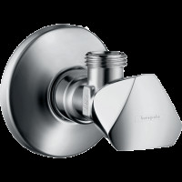 Вентиль угловой hansgrohe 3/8 13902000, хром