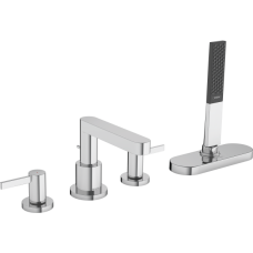 Смеситель для ванны hansgrohe Finoris на край ванны, на 4 отверстия, с sBox