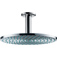 Верхний душ hansgrohe Raindance S 240 1jet EcoSmart с потолочным кронштейном, хром