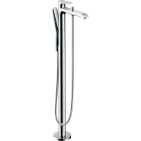 Внешняя часть смесителя для ванны hansgrohe Metris напольного монтажа, хром