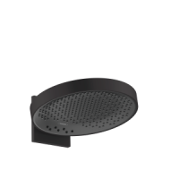 Верхний душ hansgrohe Rainfinity 360 3jet с настенным креплением скрытого монтажа 26234670, матовый черный