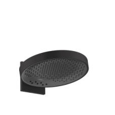 Верхний душ hansgrohe Rainfinity 360 3jet с настенным креплением скрытого монтажа 26234670, матовый черный