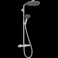 Душевая система hansgrohe Raindance Alive S Puro Showerpipe 300 1jet с Ecostat Element, 24592000, хром