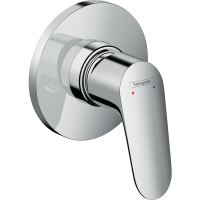 Внешняя часть смесителя для душа hansgrohe Focus скрытого монтажа, хром