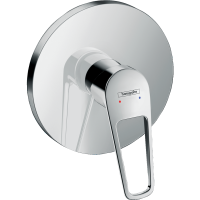 Внешняя часть смесителя для душа hansgrohe Novus Loop скрытого монтажа, хром