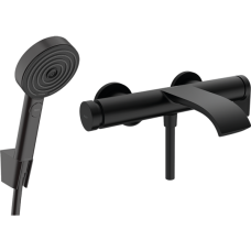 Готовый набор для ванны hansgrohe Vivenis с ручным душем Pulsify HG-PR61, матовый черный