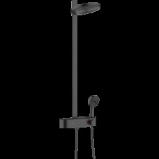 Душевая система hansgrohe Pulsify S 260 2jet EcoSmart с термостатом 24241670, матовый черный