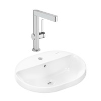 Готовый набор для раковины hansgrohe Xuniva U встраиваемой со смесителем Finoris 230, белый/хром