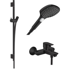 Готовый набор для ванны hansgrohe Talis с ручным душем Raindance HG-PR104, матовый черный
