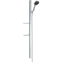 Душевой гарнитур hansgrohe Rainfinity 130 3jet EcoSmart со штангой 150 см и мыльницей 27674000, хром
