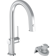 Смеситель для кухни hansgrohe Aqittura M91 210, 1jet, подключение к фильтру питьевой воды, с вытяжным изливом