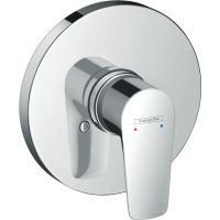Внешняя часть смесителя для душа hansgrohe Talis E скрытого монтажа, хром