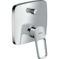 Внешняя часть смесителя для ванны hansgrohe Logis loop скрытого монтажа 71264000, хром