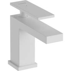 Смеситель для раковины hansgrohe Tecturis E 80, EcoSmart+, для холодной воды, 73013700, матовый белый
