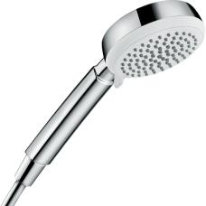 Ручной душ hansgrohe Crometta 100 4jet Vario EcoSmart 26827400, белый/хром