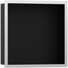 Настенный короб hansgrohe XtraStoris Individual, с дизайнерской рамой, 30х30х10 см