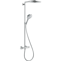 Душевая система hansgrohe Raindance S 300 1jet с термостатом, хром