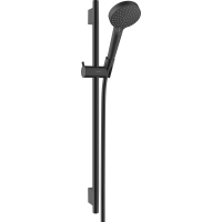 Душевой гарнитур hansgrohe Vernis Blend 100 2jet Vario EcoSmart со штангой 65 см, матовый черный
