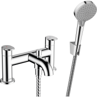 Смеситель на край ванны на 2 отверстия, и ручной душ Veris Blend Vario Hansgrohe Vernis Blend