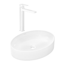 Готовый набор для раковины hansgrohe Xuniva D накладной со смесителем Metropol 260 HG-PR248, белый/матовый белый