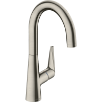 Смеситель для кухонной мойки hansgrohe Talis M51 220, 1jet, под сталь