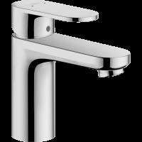 Смеситель для раковины hansgrohe Vernis Blend 100, со сливным гарнитуром, хром, уцененный товар