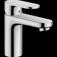 Смеситель для раковины hansgrohe Vernis Blend 100, со сливным гарнитуром 71551000/U, хром, уцененный товар