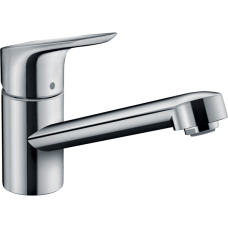 Смеситель для мойки hansgrohe Focus M43 100, с поворотным изливом