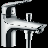 Смеситель для ванны hansgrohe Novus Monotrou на край ванны, хром