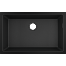 Кухонная мойка hansgrohe S51 S510-U660 интегрированная 43432170, черный графит