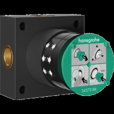 Встраиваемая часть hansgrohe Raindance Alive для верхнего душа, 2 струи, 24573180