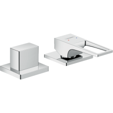Внешняя часть смесителя для ванны hansgrohe Metropol на край ванны, на 2 отверстия 74548000, хром