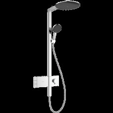 Душевая система hansgrohe Raindance Alive S Showerpipe 300 2jet с термостатом ShowerSelect Comfort, 24595000, хром