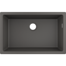 Кухонная мойка hansgrohe S51 S510-U660 интегрированная 43432290, серый камень