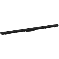 Внешняя часть трапа для душа hansgrohe RainDrain Match Plus, 120 см, с регулировкой по высоте, матовый черный