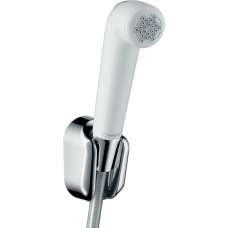 Гигиенический душ hansgrohe 1jet с держателем и шлангом 125 см 32127000, белый/хром