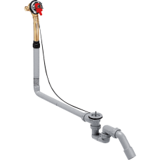 Скрытая часть системы налива/слива-перелива для нестандартных ванн hansgrohe Exafill 58126180