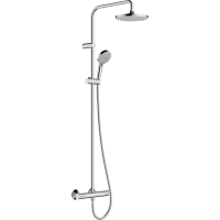 Душевая система hansgrohe Vernis Blend 200 1jet Green с термостатом 26318000, хром