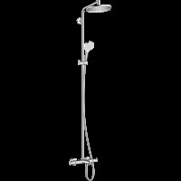 Душевая система hansgrohe Crometta S 240 1jet с термостатом для ванны, хром, уцененный товар
