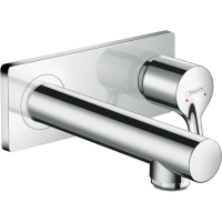 Внешняя часть смесителя для раковины hansgrohe Talis S скрытого монтажа, настенный, хром