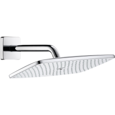 Верхний душ hansgrohe Raindance E 360 1jet с настенным кронштейном 27371000, хром