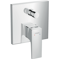 Смеситель для ванны однорычажный с рычаговой рукояткой со встроенной защитной комбинацией Hansgrohe Metropol