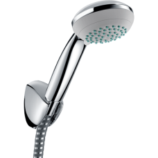 Душевой набор hansgrohe Crometta 85 2jet Vario с держателем и шлангом 160 см 27559000, хром