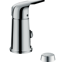 Смеситель для биде hansgrohe Novus с вертикальной струей, хром