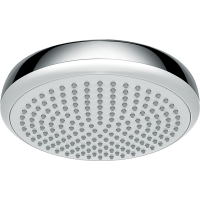 Верхний душ hansgrohe Crometta 160 1jet 26577400, белый/хром