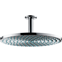 Верхний душ hansgrohe Raindance S 300 1jet с потолочным кронштейном 27494000, хром
