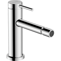 Смеситель для биде hansgrohe Tecturis S со сливным гарнитуром, 73201700, матовый белый