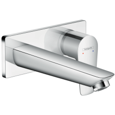 Внешняя часть смесителя для раковины hansgrohe Talis E скрытого монтажа, настенный 71732000, хром