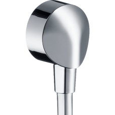 Шланговое подключение hansgrohe FixFit E с клапаном обратного тока 27458000, хром